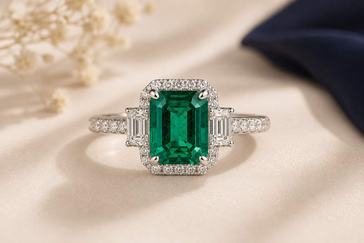 Emerald jewelry research