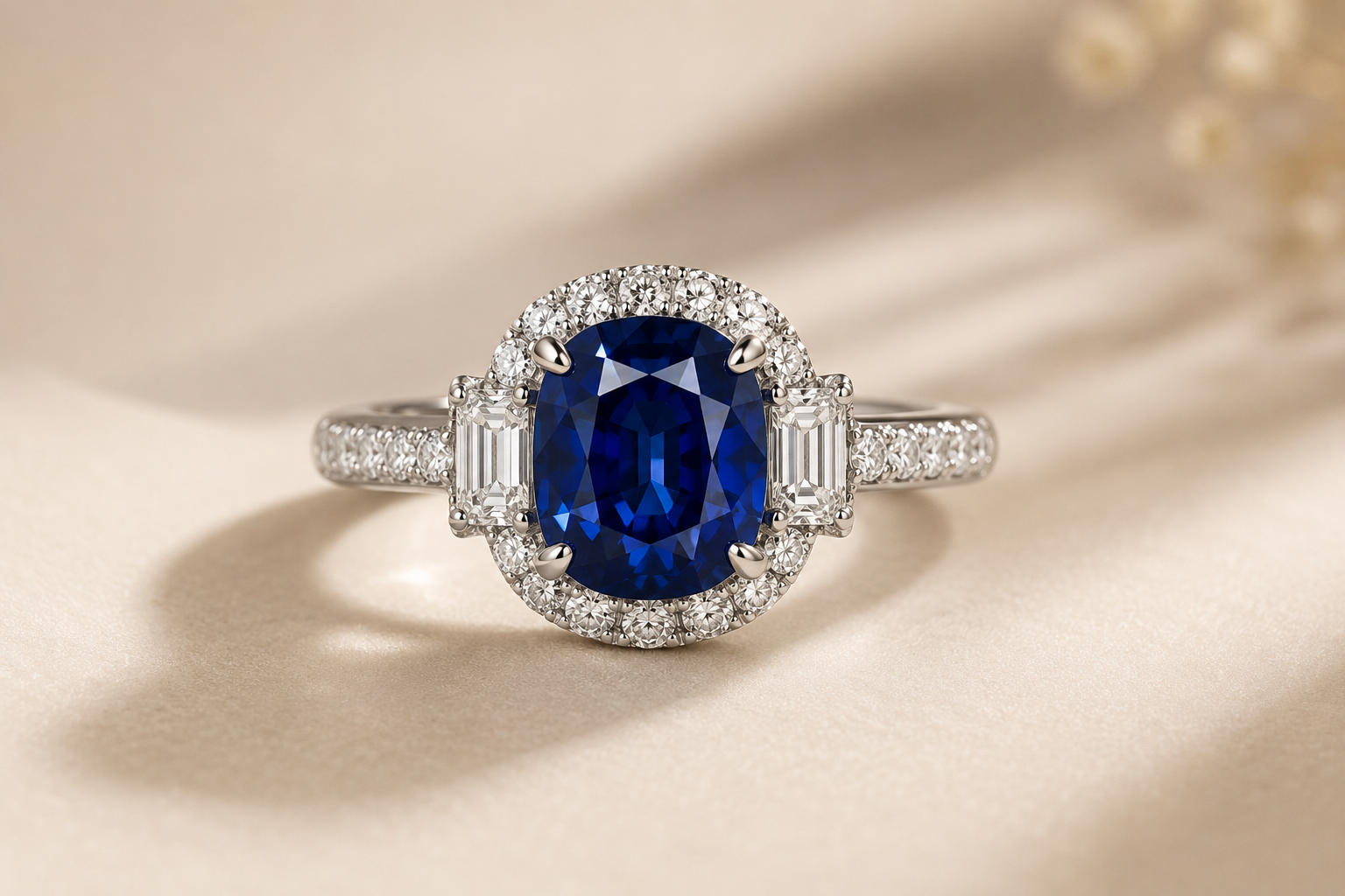 Sapphire engagement ring research
